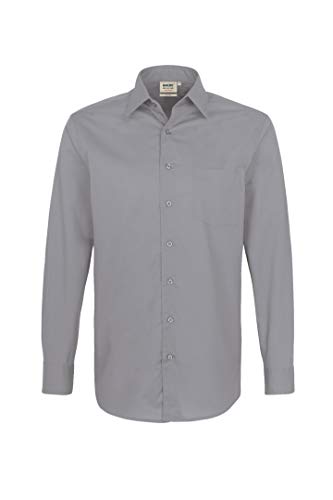 HAKRO Arbeitshemd 'Performance', langärmelig, mittelgrau, Gr. XS - XXXXXXL Version: XXXXXXL - Größe XXXXXXL von HAKRO