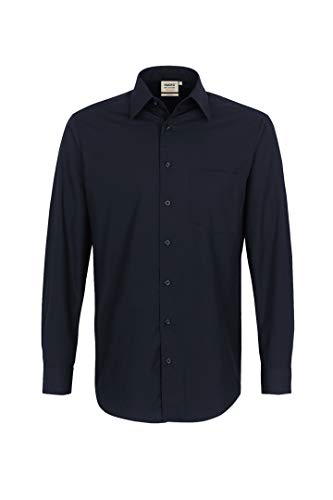 HAKRO Arbeitshemd 'Performance', langärmelig, schwarz, Gr. XS - XXXXXXL Version: M - Größe M von HAKRO