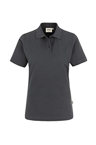 HAKRO Damen Polo-Shirt „Top“ 224 - anthrazit - Größe: L von HAKRO