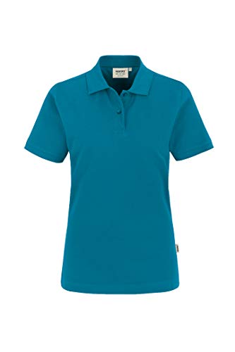 HAKRO Damen Polo-Shirt „Top“ 224 - petrol - Größe: XL von HAKRO