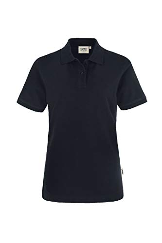 HAKRO Damen Polo-Shirt „Top“ 224 - schwarz - Größe: L von HAKRO