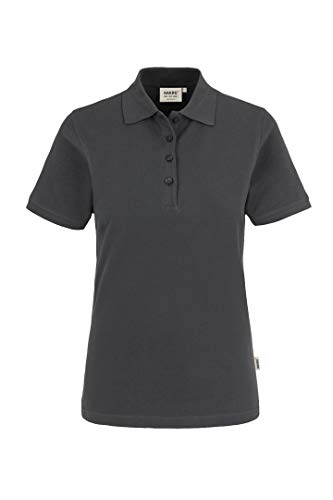 HAKRO Damen Polo-Shirt "Classic" - 110 - anthrazit - Größe: 3XL von HAKRO