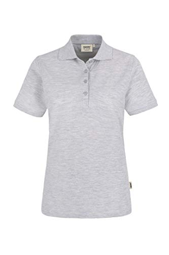 HAKRO Damen Polo-Shirt "Classic" - 110 - ash - Größe: 3XL von HAKRO