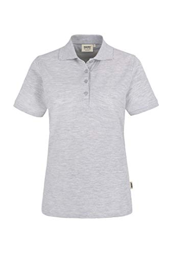 HAKRO Damen Polo-Shirt "Classic" - 110 - ash - Größe: M von HAKRO