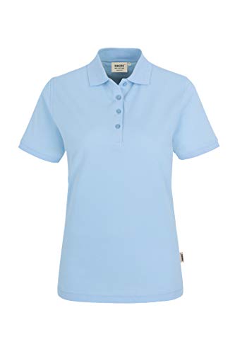HAKRO Damen Polo-Shirt "Classic" - 110 - ice blue - Größe: L von HAKRO
