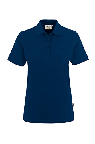 HAKRO Damen Polo-Shirt "Classic" - 110 - marine - Größe: M von HAKRO