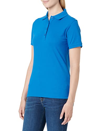 HAKRO Damen Polo-Shirt "Classic" - 110 - royalblau - Größe: XXL von HAKRO