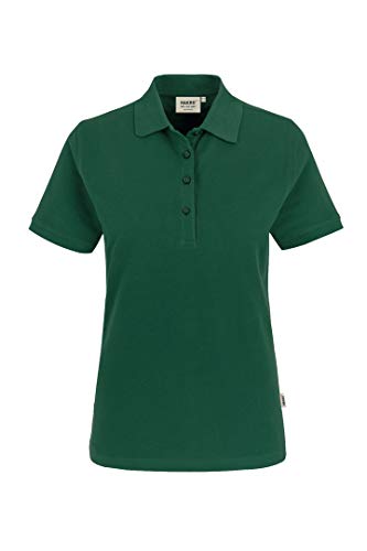 HAKRO Damen Polo-Shirt "Classic" - 110 - tanne - Größe: L von HAKRO