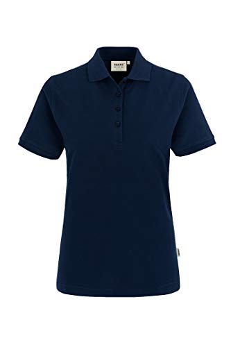 HAKRO Damen Polo-Shirt "Classic" - 110 - tinte - Größe: L von HAKRO