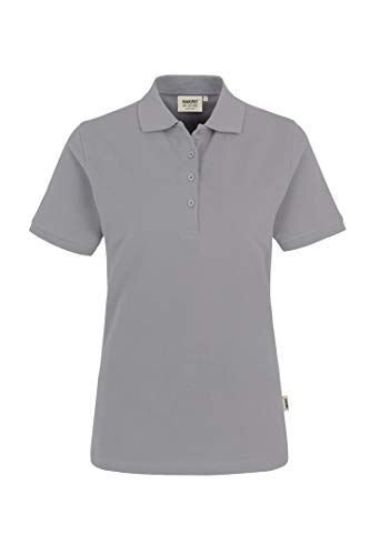 HAKRO Damen Polo-Shirt "Classic" - 110 - titan - Größe: S von HAKRO