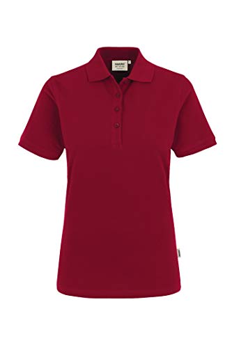 HAKRO Damen Polo-Shirt "Classic" - 110 - weinrot - Größe: XS von HAKRO