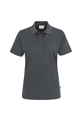 HAKRO Damen Polo-Shirt Performance - 216 - anthrazit - Größe: L von HAKRO