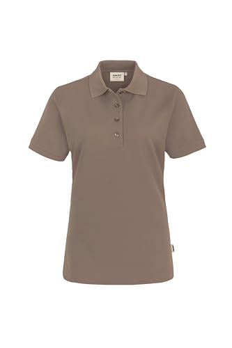 HAKRO Damen Polo-Shirt Performance - 216 - nougat - Größe: 4XL von HAKRO