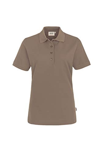 HAKRO Damen Polo-Shirt Performance - 216 - nougat - Größe: XL von HAKRO