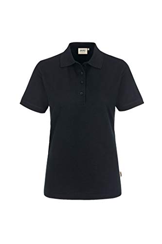 HAKRO Damen Polo-Shirt Performance - 216 - schwarz - Größe: 3XL von HAKRO