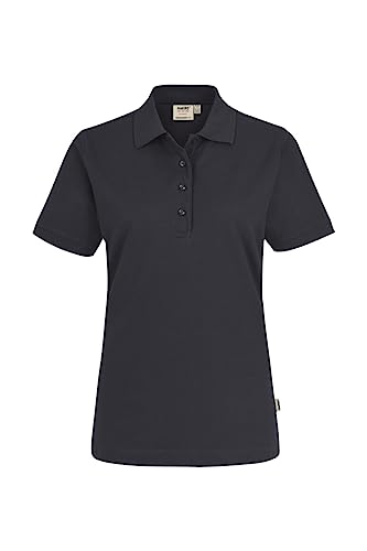 HAKRO Damen Poloshirt MIKRALINAR® ECO 0369, karbongrau, 4XL von HAKRO