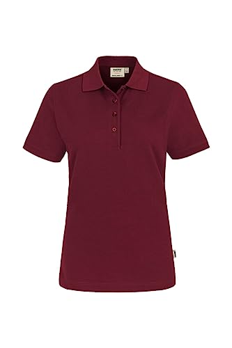 HAKRO Damen Poloshirt MIKRALINAR® ECO 0369, weinrot, 6XL von HAKRO