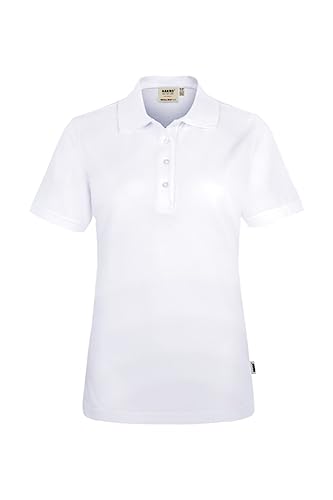 HAKRO Damen Poloshirt MIKRALINAR® ECO 0369, weiß, 4XL von HAKRO