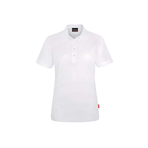 HAKRO Damen-Poloshirt 'performance', weiß, Größen: XS - XXXL Version: XXXL - Größe XXXL von HAKRO