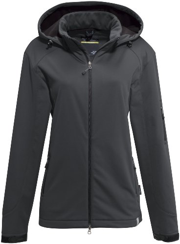 HAKRO Damen Softshell-Jacke Alberta - 248 - anthrazit - Größe: 3XL von HAKRO