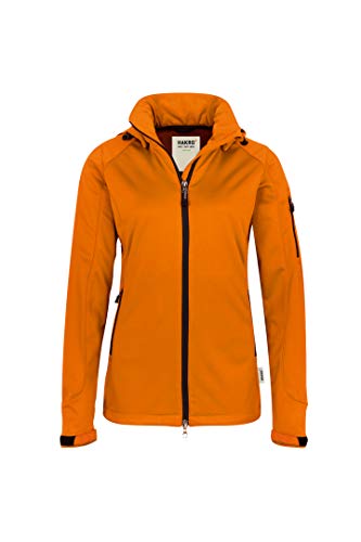 HAKRO Damen Softshell-Jacke Alberta - 248 - orange - Größe: S von HAKRO