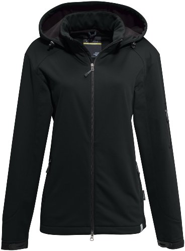 HAKRO Damen Softshell-Jacke Alberta - 248 - schwarz - Größe: L von HAKRO