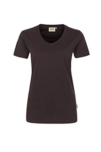 HAKRO Damen T-Shirt Performance - 181 - chocolate - Größe: XL von HAKRO