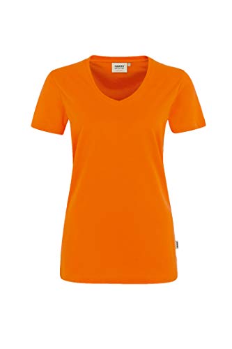 HAKRO Damen T-Shirt Performance - 181 - orange - Größe: M von HAKRO