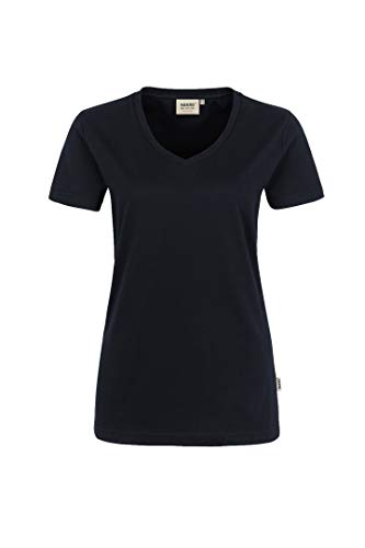 HAKRO Damen T-Shirt Performance - 181 - schwarz - Größe: 3XL von HAKRO