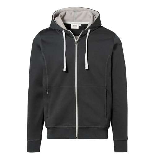HAKRO Herren Jacke mit Kapuze Bonded - 455 von HAKRO