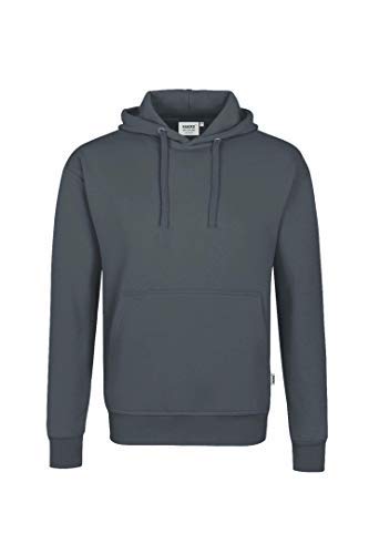 HAKRO Kapuzen-Sweatshirt Premium, anthrazit, 2XL von HAKRO