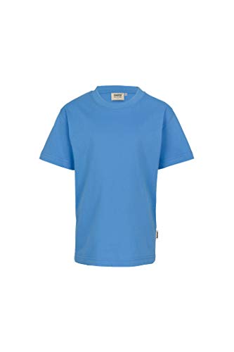 HAKRO Kinder T-Shirt "Classic" - 210 - malibu-blue - Größe: 116 von HAKRO