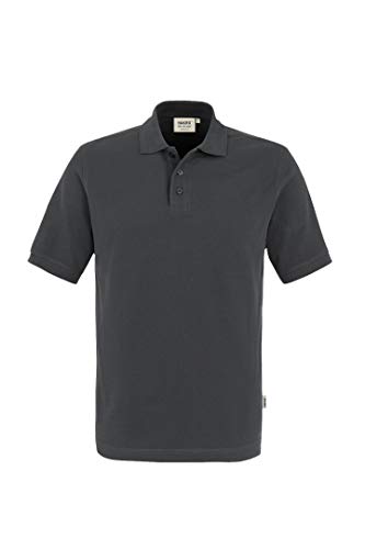 HAKRO Polo-Shirt „Classic“ - 810 - anthrazit - Größe: S von HAKRO