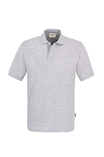 HAKRO Polo-Shirt „Classic“ - 810 - ash - Größe: M von HAKRO