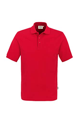 HAKRO Polo-Shirt „Classic“ - 810 - rot - Größe: L von HAKRO