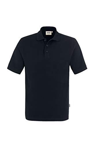 HAKRO Polo-Shirt „Classic“ - 810 - schwarz - Größe: 3XL von HAKRO