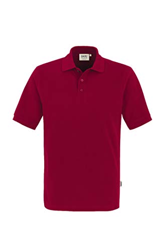 HAKRO Polo-Shirt „Classic“ - 810 - weinrot - Größe: XL von HAKRO