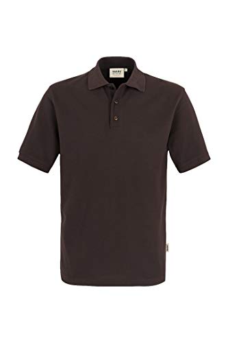 HAKRO Polo-Shirt „Performance“ - 816 - chocolate - Größe: M von HAKRO