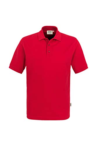 Hakro Polo-Shirt mit Kurzarm für Herren, 800, Rot, 800 XXXL von HAKRO