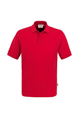 Hakro Polo-Shirt mit Kurzarm für Herren, 800, Rot, 800 M von HAKRO