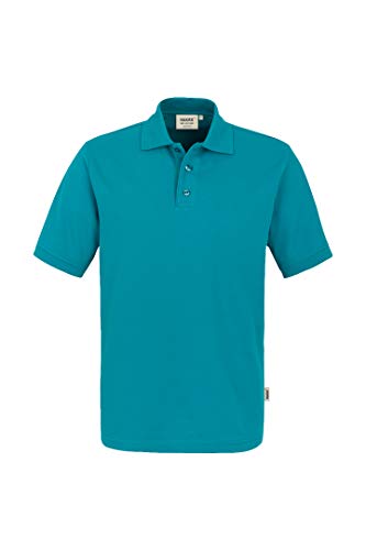 HAKRO Herren Poloshirt Kurzarm Türkis Smaragd Medium von HAKRO