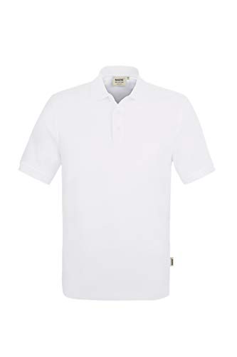 HAKRO Polo-Shirt "Classic" - 810 - weiß - Größe: M von HAKRO