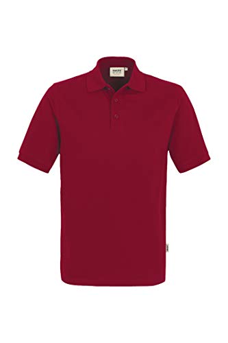 HAKRO Polo-Shirt „Performance“ - 816 - weinrot - Größe: XS von HAKRO