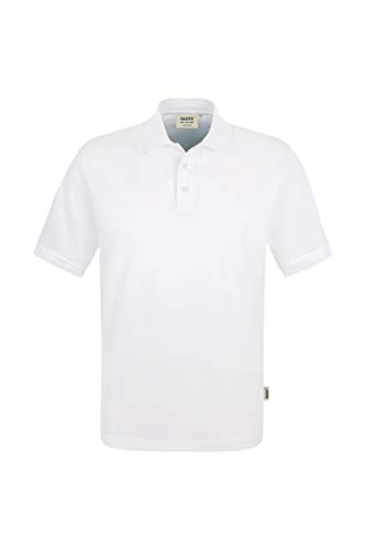 Hakro Polo-Shirt mit Kurzarm für Herren, 800, Weiß, 800 L von HAKRO