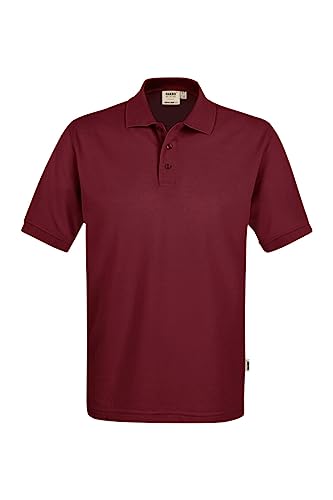 HAKRO Poloshirt MIKRALINAR® ECO, weinrot, 2XL von HAKRO