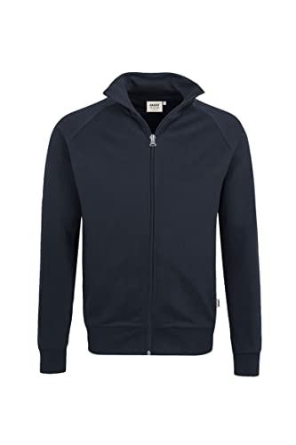 HAKRO Sweatjacke College, Tinte, M von HAKRO