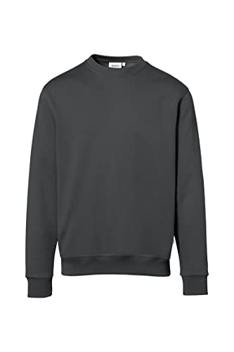 HAKRO Sweatshirt „Premium“ - 471 - anthrazit - Größe: 3XL von HAKRO