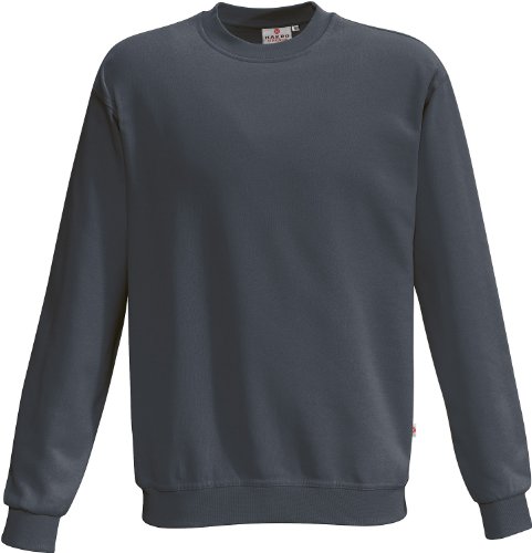 HAKRO Sweatshirt „Premium“ - 471 - dunkelgrau - Größe: L von HAKRO