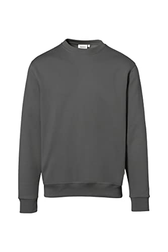 HAKRO Sweatshirt „Premium“ - 471 - dunkelgrau - Größe: XS von HAKRO