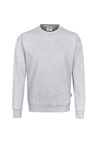 HAKRO Sweatshirt „Premium“ - 471 - hellgrau - Größe: L von HAKRO